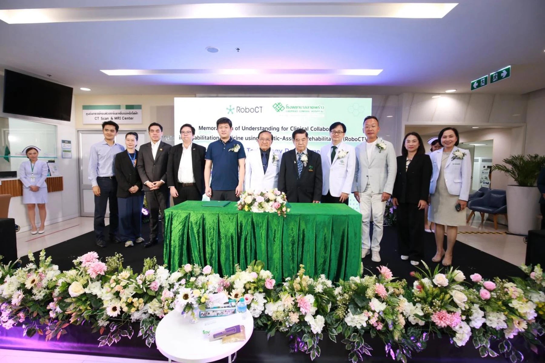 RoboCT built cooperation with Ladprao General Hospital from Thailand.