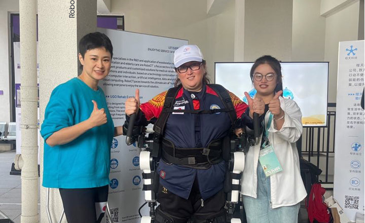 RoboCT provides mobility support at para games